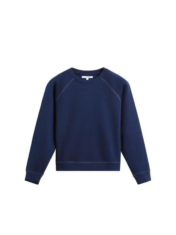 Scalpers Scalpers Sweater majica  plava / srebro