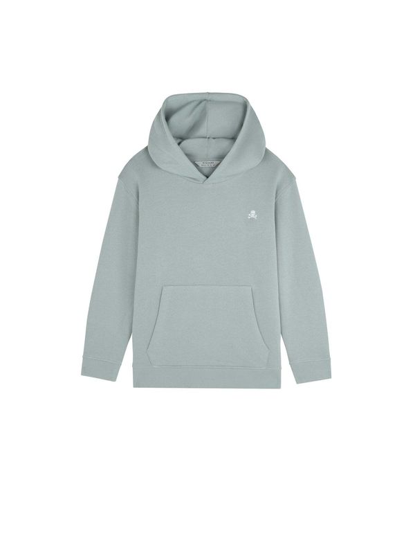 Scalpers Scalpers Sweater majica 'Poster'  siva / srebrno siva / crna