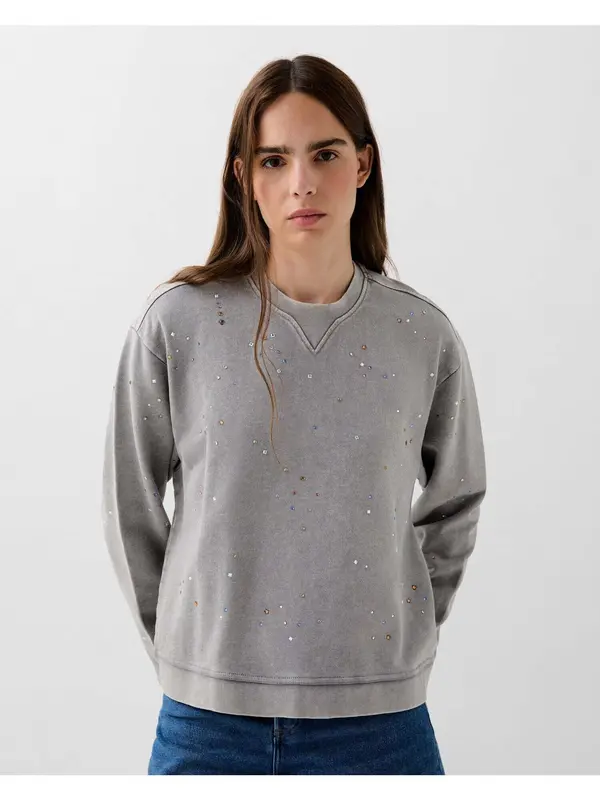 Scalpers Scalpers Sweater majica  siva