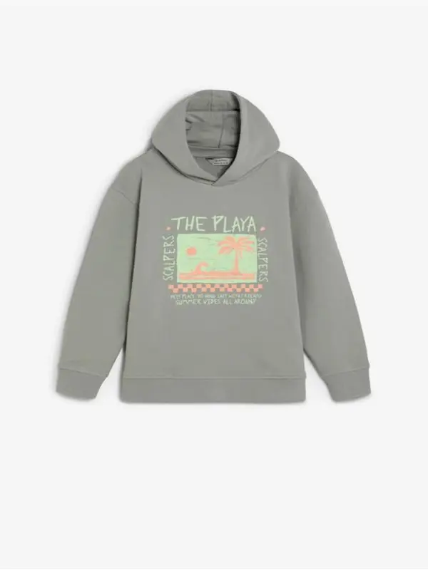 Scalpers Scalpers Sweater majica ' '  siva