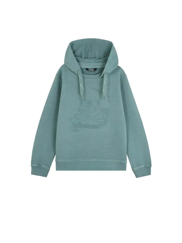 Scalpers Scalpers Sweater majica 'Skullembossed'  žad