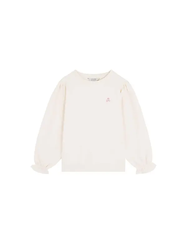 Scalpers Scalpers Sweater majica  svijetlobež / roza / crna