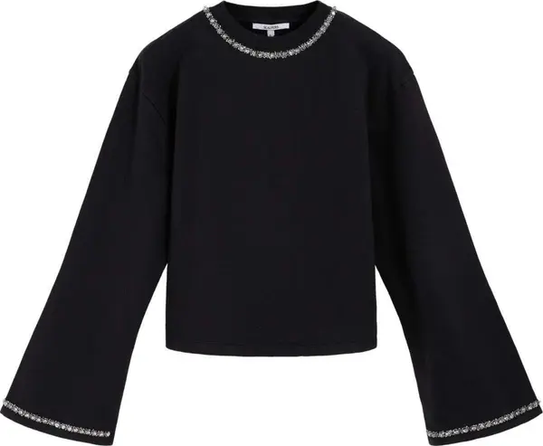 Scalpers Scalpers Sweater majica  tamo siva