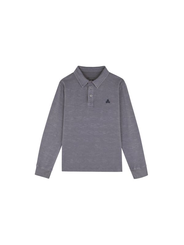 Scalpers Scalpers Sweater majica  tamo siva / crna