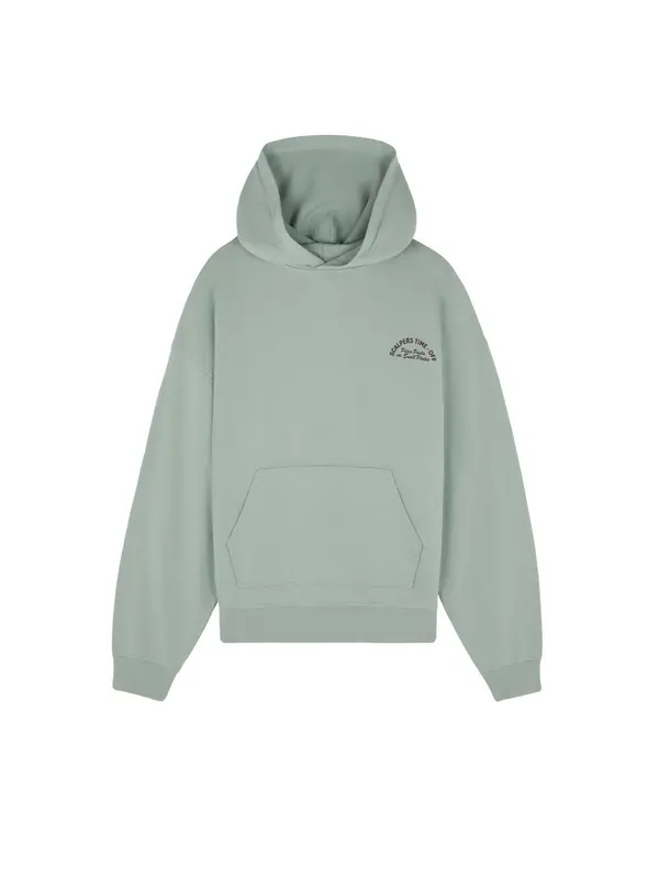 Scalpers Scalpers Sweater majica 'Time Off'  smeđa / menta