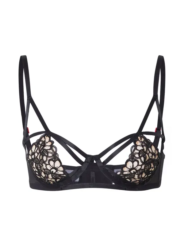 Scandale éco-lingerie Scandale éco-lingerie Grudnjak  puder roza / crna
