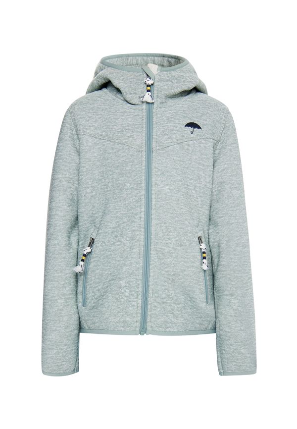 Schmuddelwedda Schmuddelwedda Flis jakna 'Rabine'  mornarsko plava / tirkiz / prljavo bijela