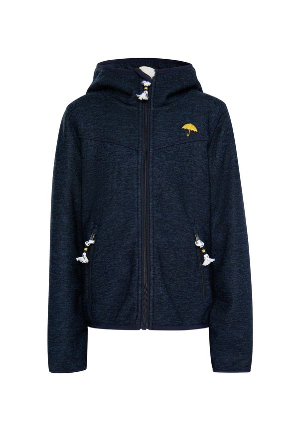 Schmuddelwedda Schmuddelwedda Flis jakna 'Rabine'  morsko plava / limeta zelena