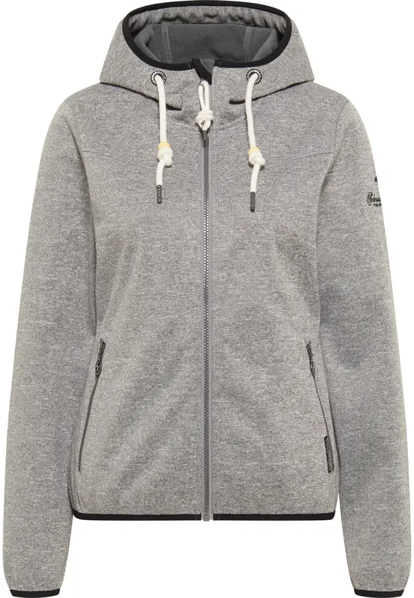 Schmuddelwedda Schmuddelwedda Flis jakna  siva melange