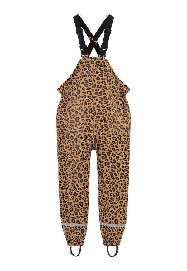 Schmuddelwedda Schmuddelwedda Hlače s tregerima  višnja / crna