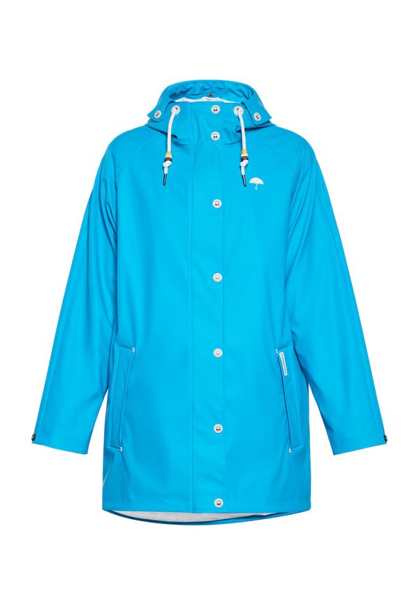 Schmuddelwedda Schmuddelwedda Prijelazna jakna  cijan plava / bijela