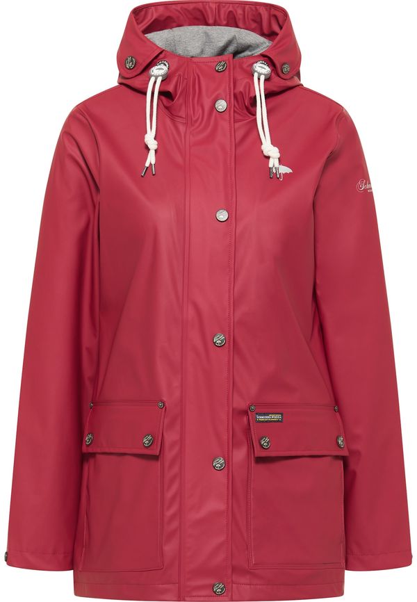 Schmuddelwedda Schmuddelwedda Prijelazna jakna  merlot / srebro / bijela