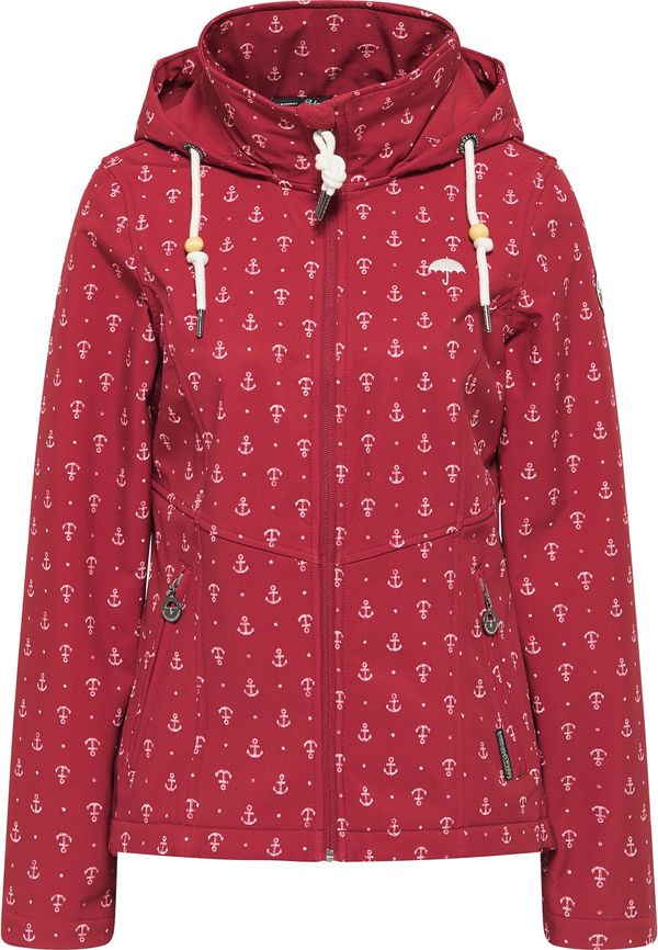 Schmuddelwedda Schmuddelwedda Tehnička jakna  karmin crvena / bijela