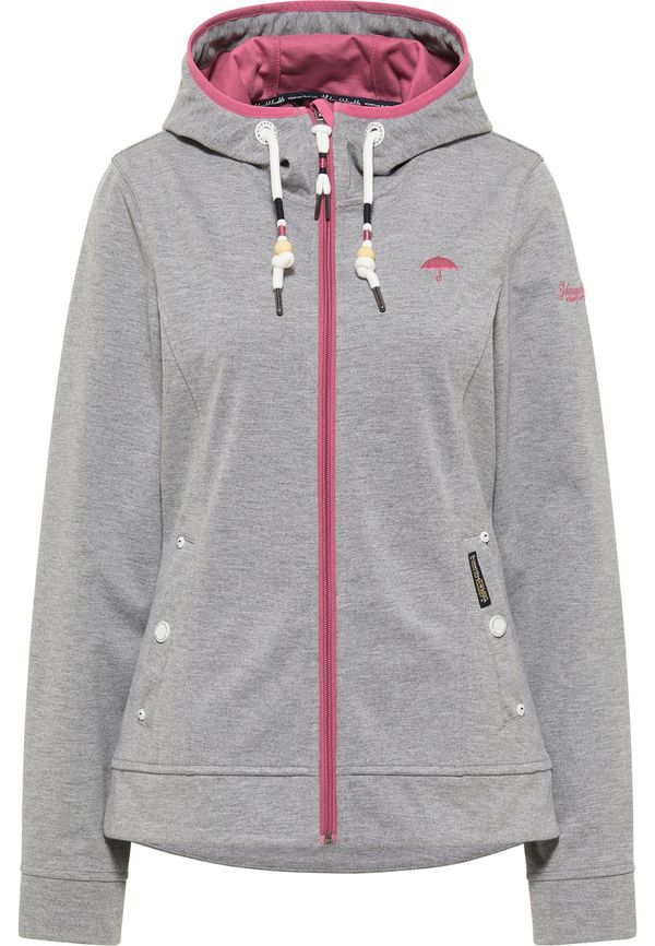 Schmuddelwedda Schmuddelwedda Tehnička jakna 'Kianna'  žuta / siva melange / roza / crna / bijela