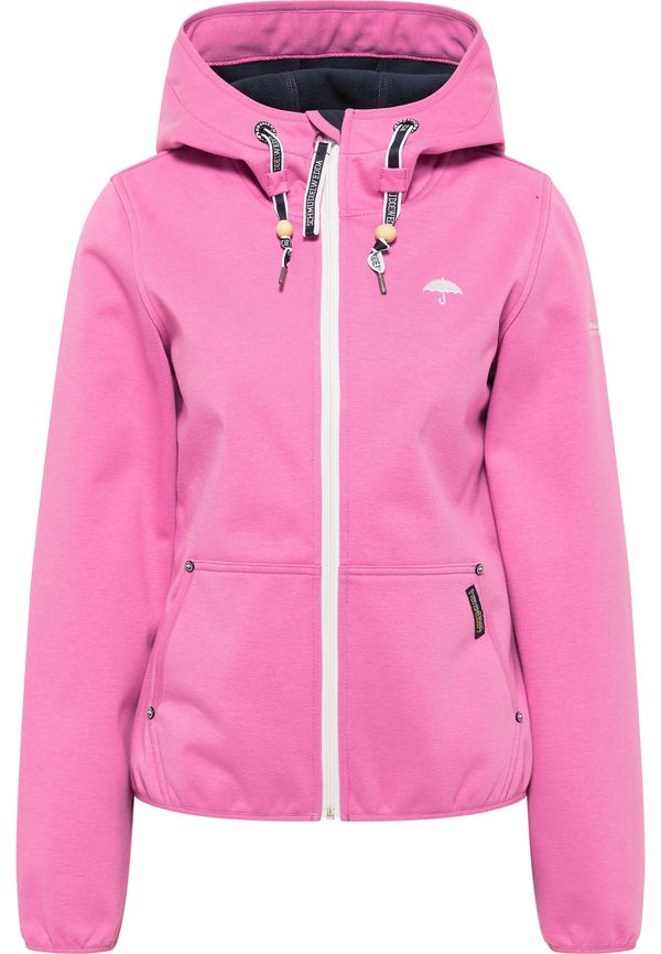 Schmuddelwedda Schmuddelwedda Tehnička jakna  roza melange / bijela