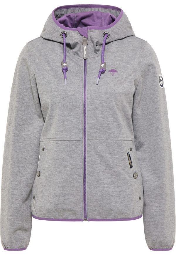 Schmuddelwedda Schmuddelwedda Tehnička jakna  siva / ljubičasta