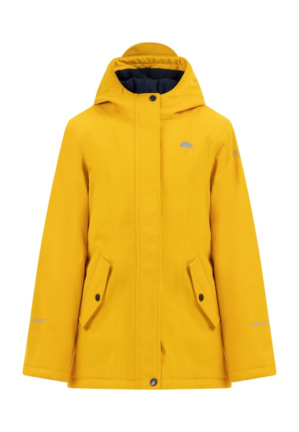 Schmuddelwedda Schmuddelwedda Tehnička jakna  zlatno žuta / svijetlosiva