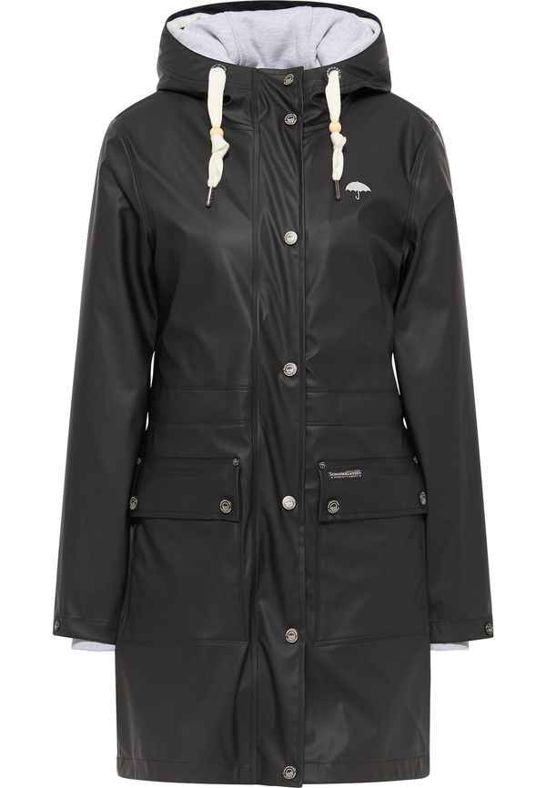 Schmuddelwedda Schmuddelwedda Tehnički kaput  svijetlosiva / crna / bijela