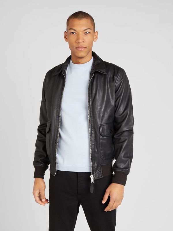 Schott NYC Schott NYC Prijelazna jakna  crna