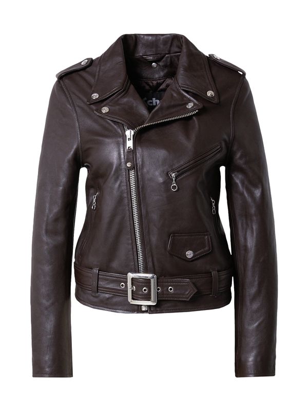 Schott NYC Schott NYC Prijelazna jakna  tamno smeđa