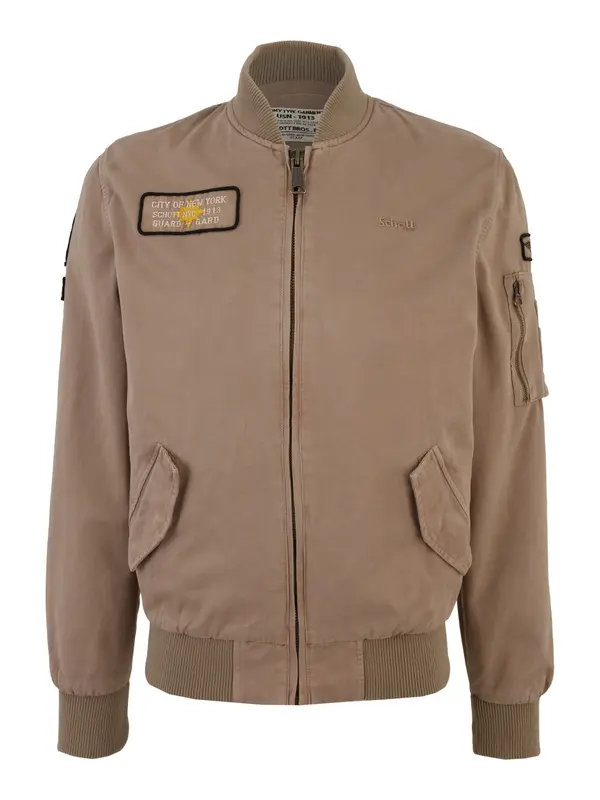 Schott NYC Schott NYC Prijelazna jakna  taupe siva