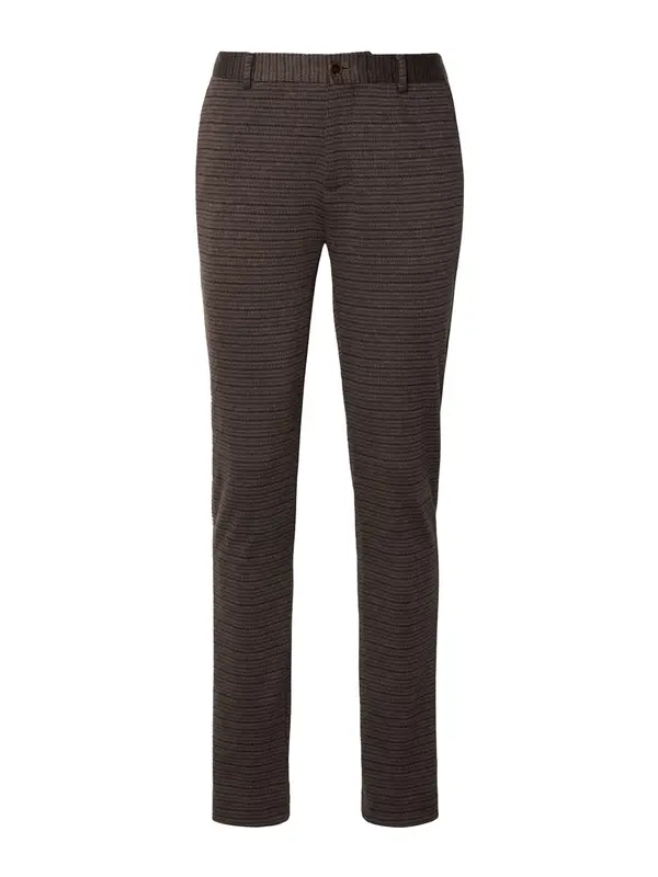 SCOTCH & SODA SCOTCH & SODA Chino hlače  tamno bež / smeđa / čokolada