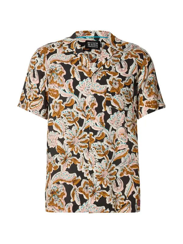 SCOTCH & SODA SCOTCH & SODA Košulja  ecru/prljavo bijela / višnja / marelica / crna