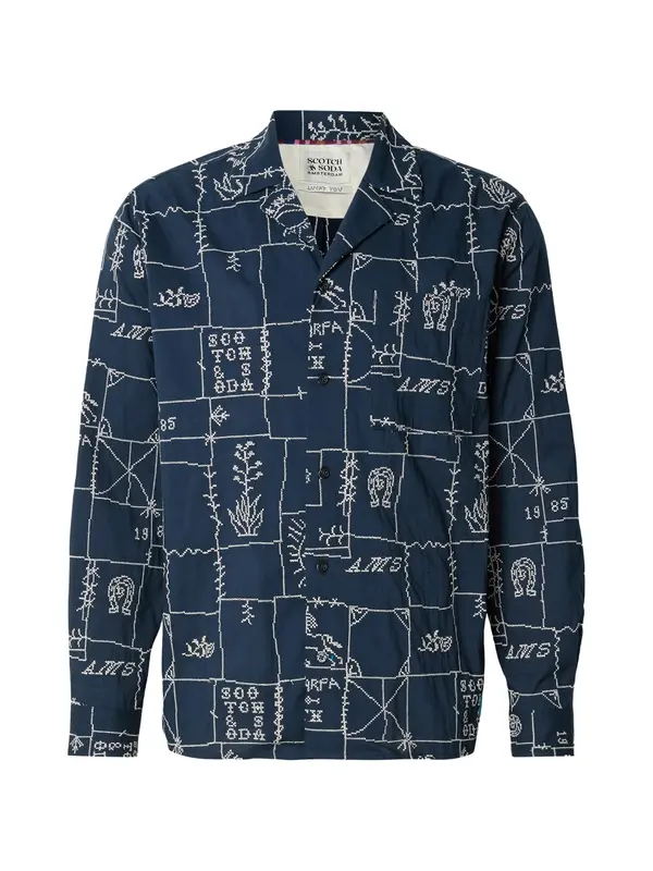 SCOTCH & SODA SCOTCH & SODA Košulja  morsko plava / bijela