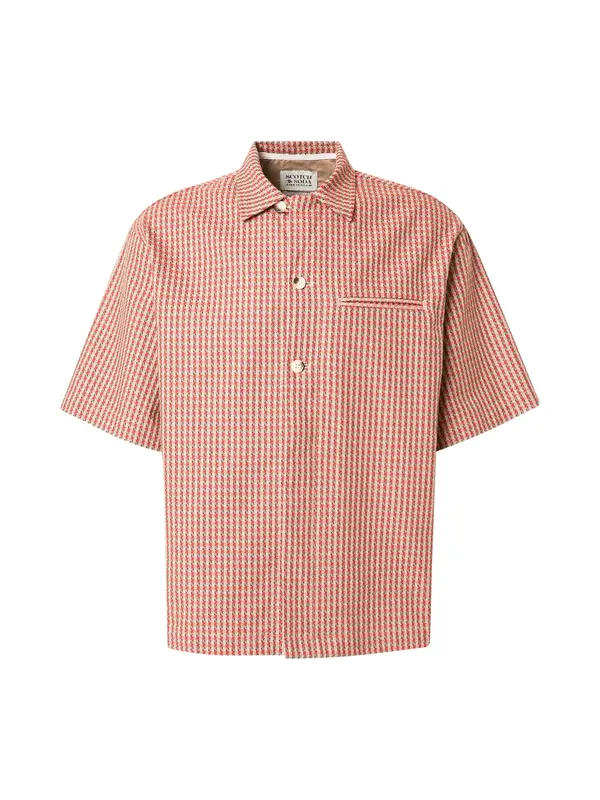 SCOTCH & SODA SCOTCH & SODA Košulja  siva / crvena / bijela