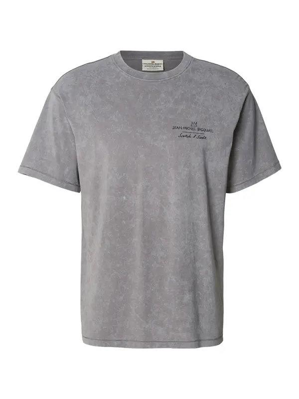 SCOTCH & SODA SCOTCH & SODA Majica  akvamarin / siva / svijetlozelena / crna