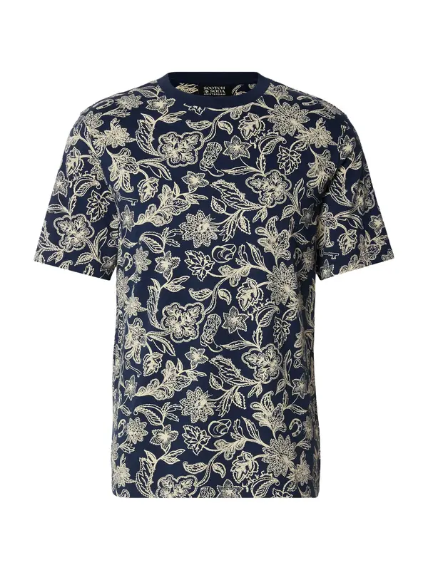 SCOTCH & SODA SCOTCH & SODA Majica  morsko plava / bijela