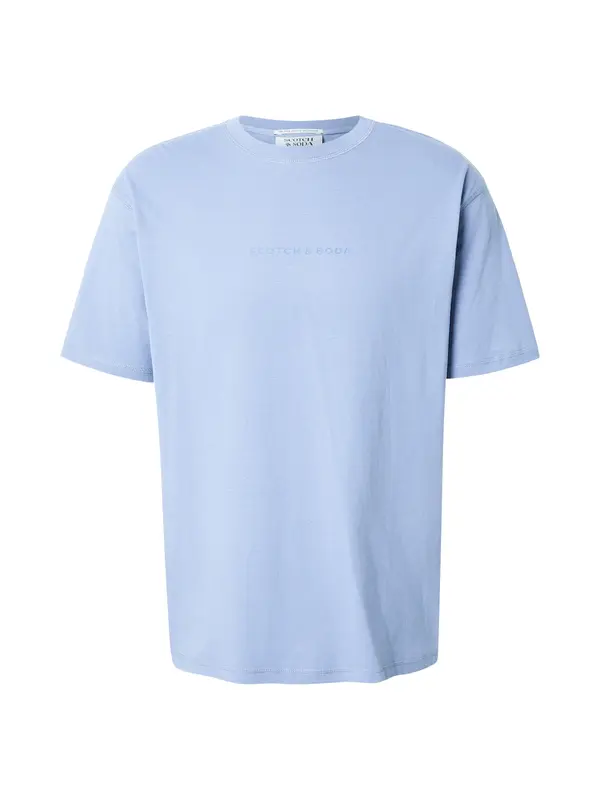 SCOTCH & SODA SCOTCH & SODA Majica 'Seasonal Core'  opal / svijetloplava