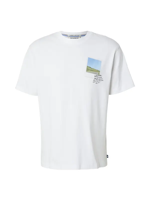 SCOTCH & SODA SCOTCH & SODA Majica  svijetloplava / roza / crna / bijela