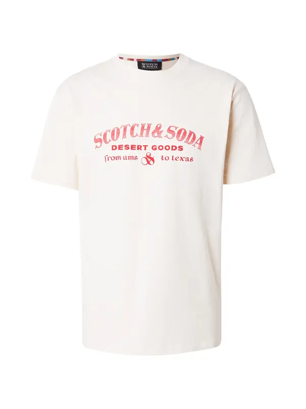 SCOTCH & SODA SCOTCH & SODA Majica  svijetložuta / purpurna