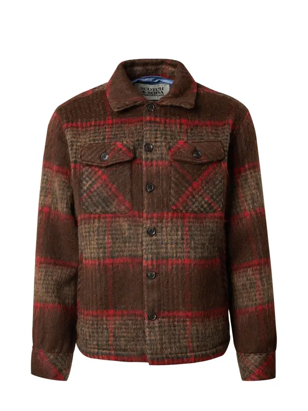 SCOTCH & SODA SCOTCH & SODA Prijelazna jakna  bež / smeđa / crvena
