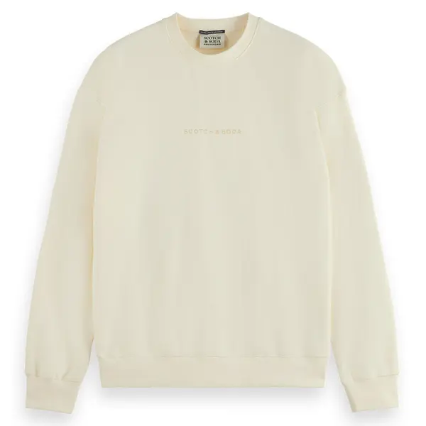 SCOTCH & SODA SCOTCH & SODA Sweater majica  bijela