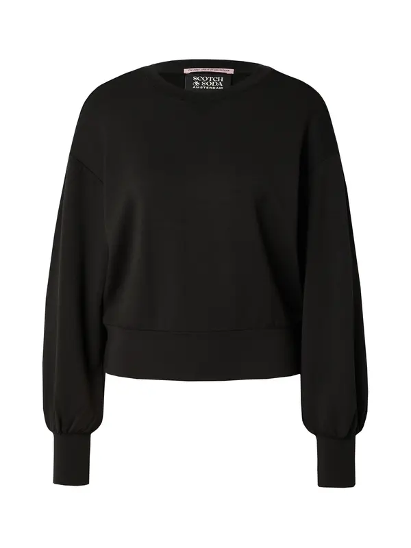 SCOTCH & SODA SCOTCH & SODA Sweater majica 'Core'  crna