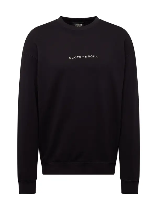 SCOTCH & SODA SCOTCH & SODA Sweater majica  crna / bijela