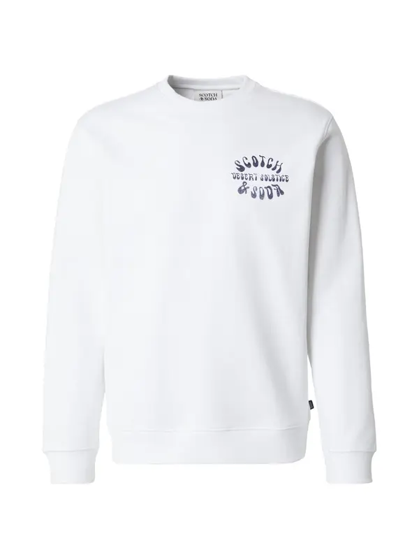 SCOTCH & SODA SCOTCH & SODA Sweater majica  mornarsko plava / bijela
