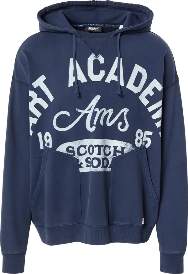 SCOTCH & SODA SCOTCH & SODA Sweater majica  morsko plava / bijela