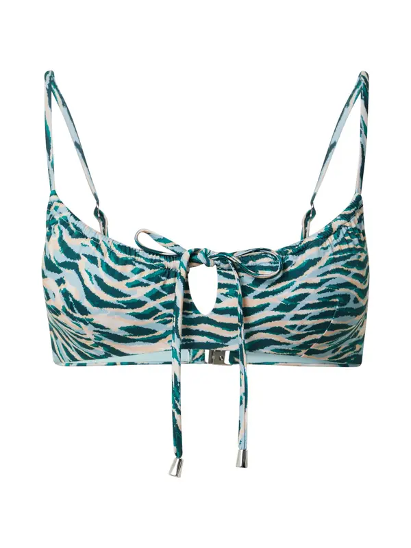 Seafolly Seafolly Bikini gornji dio  svijetlobež / svijetloplava / petrol / bijela