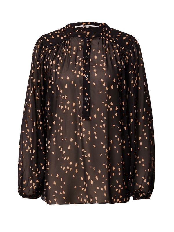 SECOND FEMALE SECOND FEMALE Bluza  smeđa / svijetlonarančasta / crna