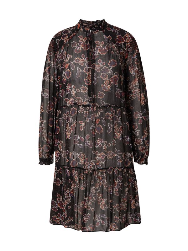 SECOND FEMALE SECOND FEMALE Haljina 'Miao'  svijetloplava / hrđavo smeđa / tamno ljubičasta / crna / bijela