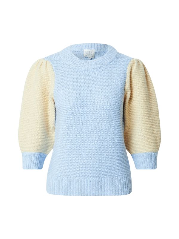 SECOND FEMALE SECOND FEMALE Pulover 'Gry'  pastelno plava / pastelno žuta