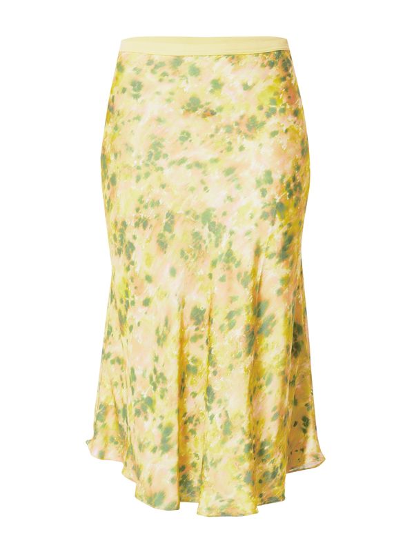 SECOND FEMALE SECOND FEMALE Suknja 'Crocus'  maslinasta / sivkasto zelena / marelica / bijela