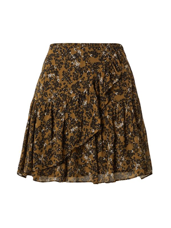 SECOND FEMALE SECOND FEMALE Suknja 'Simone'  maslinasta / crna / bijela