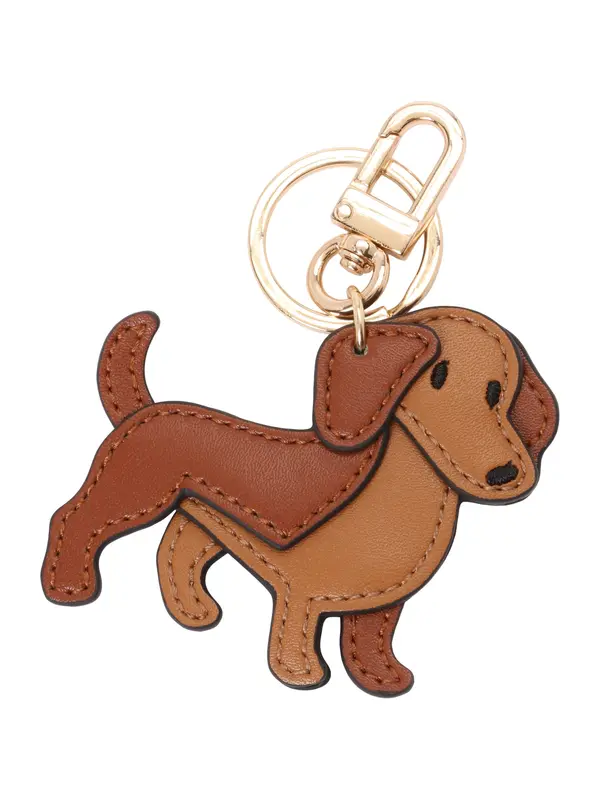Seidenfelt Seidenfelt Dodaci za torbe 'My Dachshund'  smeđa / moka smeđa