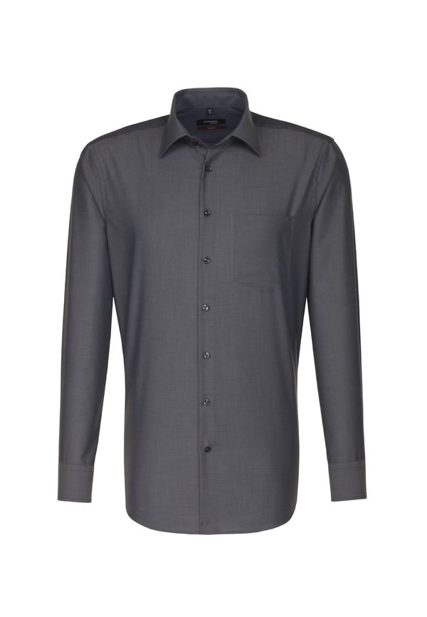 SEIDENSTICKER SEIDENSTICKER Poslovna košulja 'Modern'  tamo siva