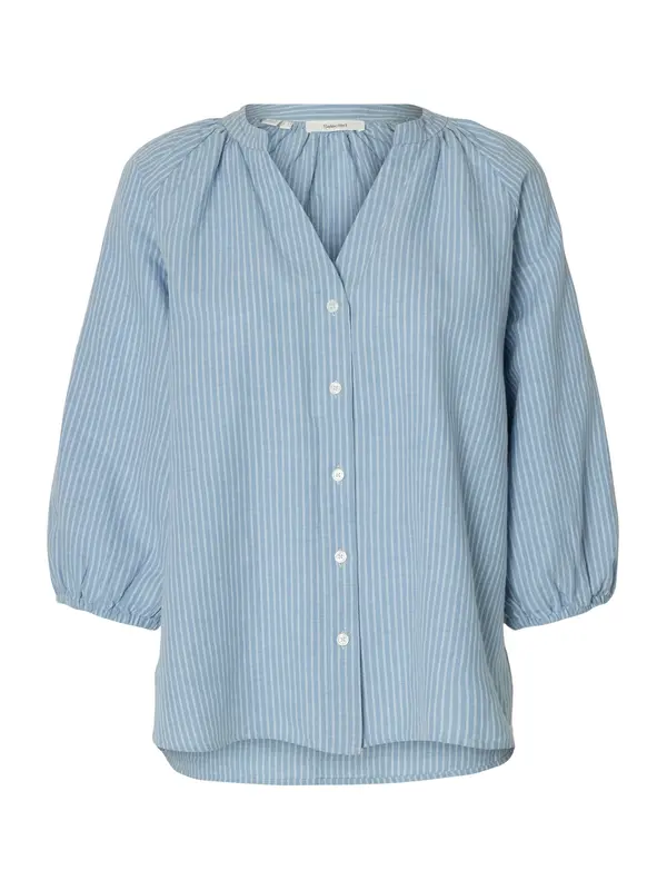 SELECTED SELECTED Bluza 'Alberta'  plava / morsko plava