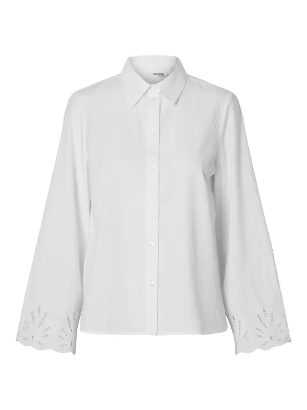SELECTED SELECTED Bluza 'DAHLIA'  bijela